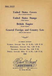 Sale No. 266 — Siegel Auction Galleries