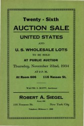 Sale No. 26 — Siegel Auction Galleries