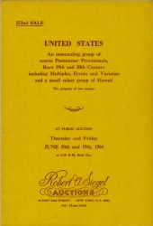 Sale No. 272 — Siegel Auction Galleries