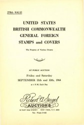 Sale No. 275 — Siegel Auction Galleries