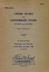 Sale No. 288 — Siegel Auction Galleries