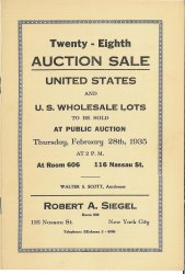 Sale No. 28 — Siegel Auction Galleries