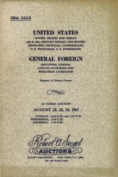 Sale No. 320 — Siegel Auction Galleries