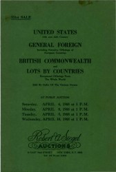 Sale No. 331 — Siegel Auction Galleries