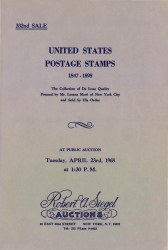 Sale No. 332 — Siegel Auction Galleries