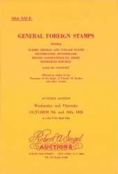 Sale No. 341 — Siegel Auction Galleries