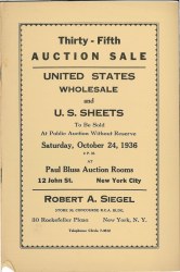 Sale No. 35 — Siegel Auction Galleries