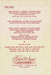 Sale No. 374 — Siegel Auction Galleries