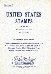 Sale No. 381 — Siegel Auction Galleries