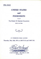 Sale No. 395 — Siegel Auction Galleries