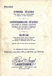 Sale No. 397 — Siegel Auction Galleries