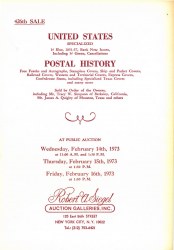 Sale No. 426 — Siegel Auction Galleries