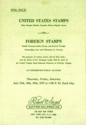 Sale No. 474 — Siegel Auction Galleries