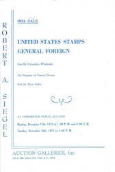 Sale No. 480 — Siegel Auction Galleries