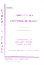 Sale No. 497 — Siegel Auction Galleries