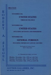 Sale No. 501 — Siegel Auction Galleries