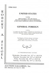 Sale No. 519 — Siegel Auction Galleries