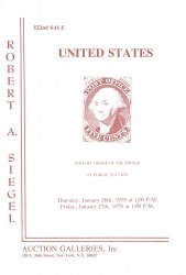 Sale No. 522 — Siegel Auction Galleries
