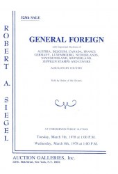 Sale No. 525 — Siegel Auction Galleries