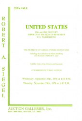 Sale No. 535 — Siegel Auction Galleries