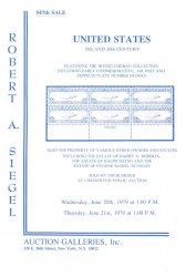 Sale No. 547 — Siegel Auction Galleries