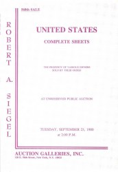 Sale No. 568 — Siegel Auction Galleries