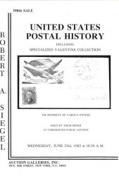 Sale No. 598 — Siegel Auction Galleries