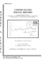 Sale No. 604 — Siegel Auction Galleries