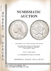 Sale No. 619A — Siegel Auction Galleries