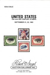 Sale No. 623 — Siegel Auction Galleries