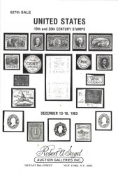 Sale No. 627 — Siegel Auction Galleries