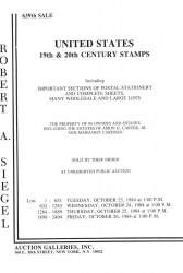 Sale No. 639 — Siegel Auction Galleries