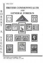 Sale No. 641 — Siegel Auction Galleries