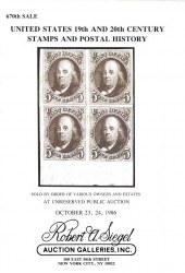 Sale No. 670 — Siegel Auction Galleries