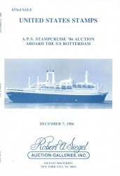 Sale No. 673 — Siegel Auction Galleries