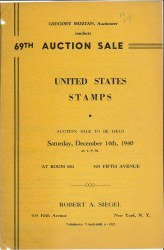 Sale No. 69 — Siegel Auction Galleries