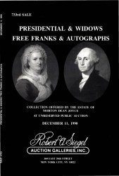 Sale No. 733 — Siegel Auction Galleries