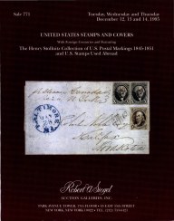 Sale No. 771 — Siegel Auction Galleries
