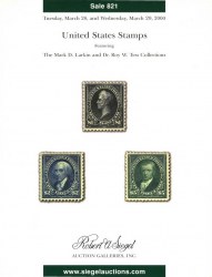 Sale No. 821 — Siegel Auction Galleries