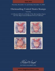 Sale No. 833 — Siegel Auction Galleries