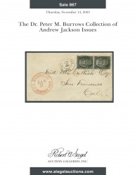 Sale No. 867 — Siegel Auction Galleries