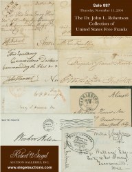 Sale No. 887 — Siegel Auction Galleries