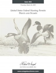 Sale No. 892 — Siegel Auction Galleries