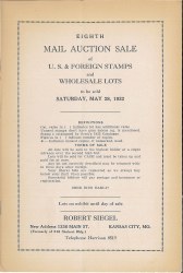 Sale No. 8 — Siegel Auction Galleries