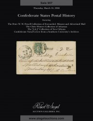 Sale No. 907 — Siegel Auction Galleries