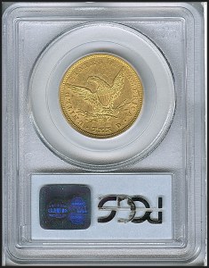 Liberty Eagle, $10, 1842 - , 8585, Reverse