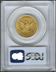 Liberty Eagle, $10, 1850 - , 8603, Reverse