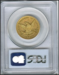 Liberty Eagle, $10, 1860 - O, 98631, Reverse