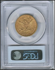 Liberty Eagle, $10, 1888 - , 8712, Reverse