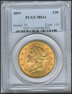 Liberty Double Eagle, $20, 1895 - , 9027, Obverse